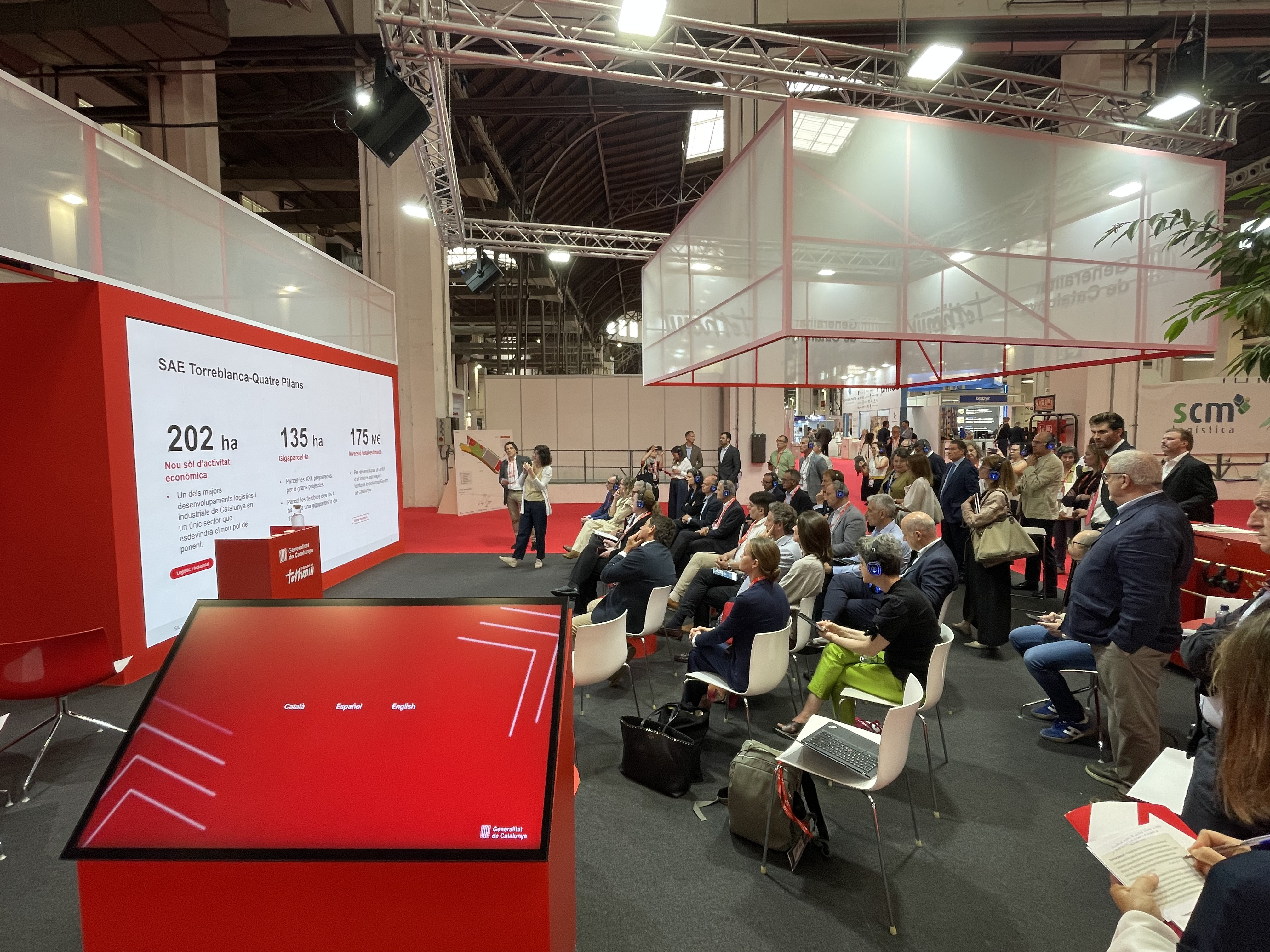 La nova estació intermodal de Torreblanca-Quatre Pilars de Lleida es presenta al SIL 2026 com un imant d'inversions