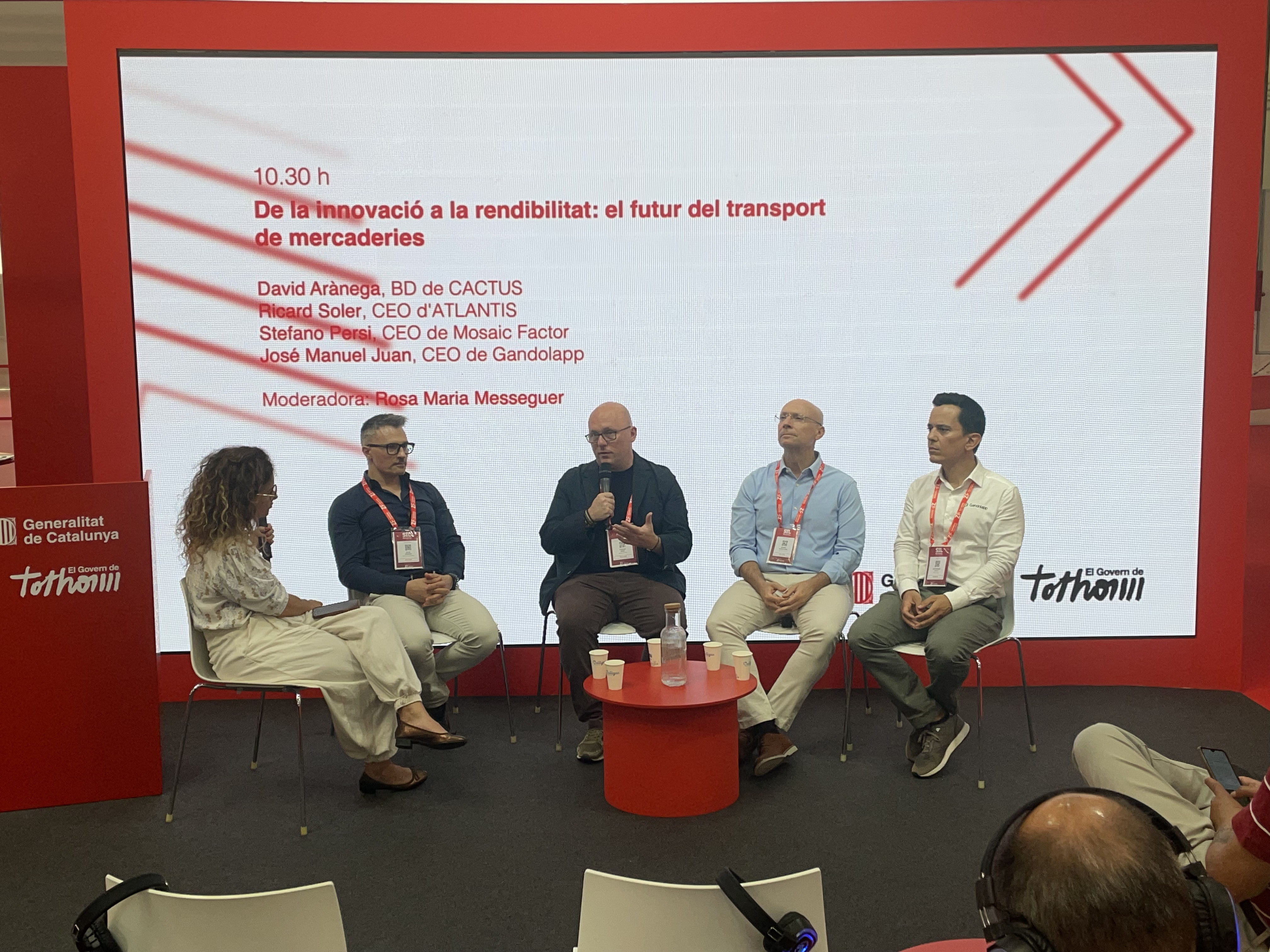 La intel·ligència artificial i la gestió de dades centren el debat de CIMALSA i la DCA sobre el futur del transport al SIL 2026
