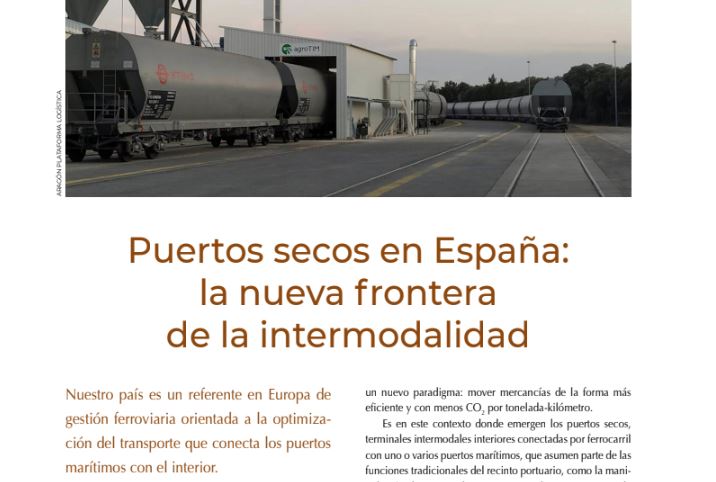 Puertos secos en España: la nueva frontera de la intermodalidad